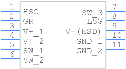 NTMFD1D4N02P1E - onsemi - PCB symbol