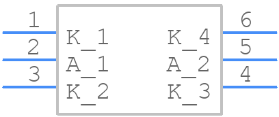 SZMMQA18VT1G - onsemi - PCB symbol