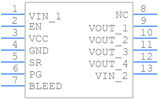 NCP45540IMNTWG-L - onsemi - PCB symbol