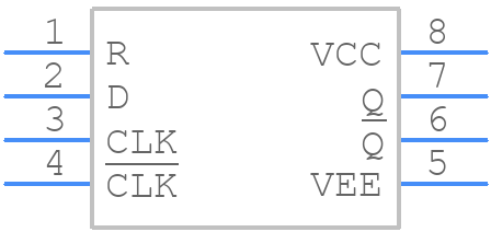 MC100LVEL51DTR2G - onsemi - PCB symbol