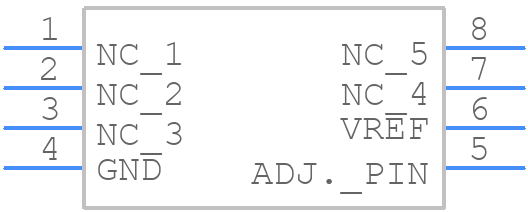 NCV1009DR2G - onsemi - PCB symbol