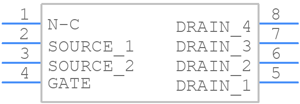 NTMS7N03R2 - onsemi - PCB symbol