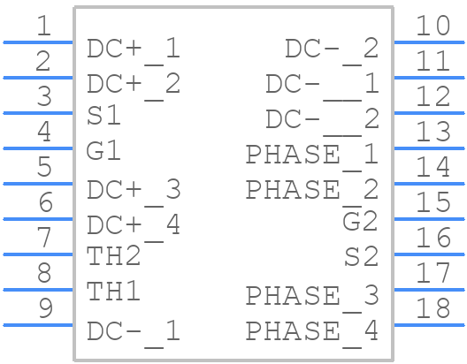 NXH015P120M3F1PTG - onsemi - PCB symbol
