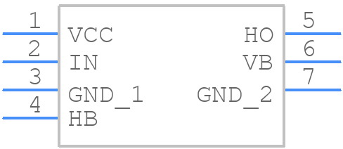 NCV51313AMNWTWG - onsemi - PCB symbol