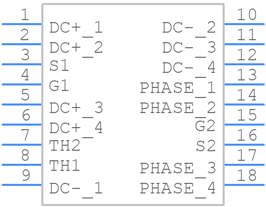 NXH008P120M3F1PTG - onsemi - PCB symbol