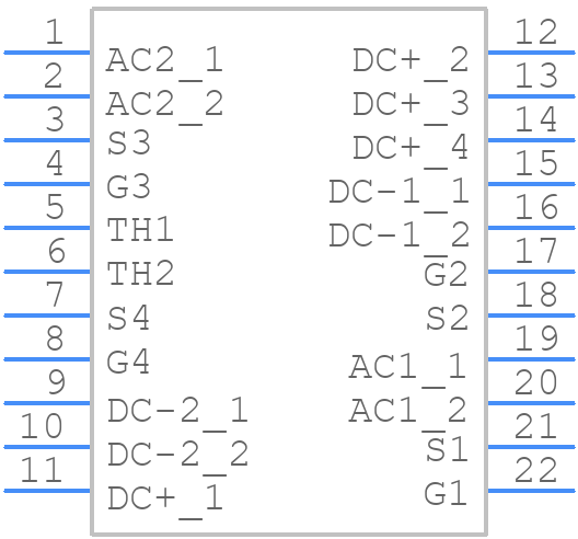 NXH015F120M3F1PTG - onsemi - PCB symbol