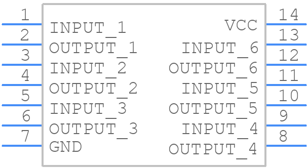 ACT04G - onsemi - PCB symbol