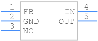 TPS71525QDCKRM3Q1 - Texas Instruments - PCB symbol