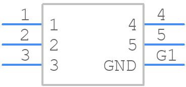 HDM12A-05PFFP-SF8001 - Amphenol - PCB symbol