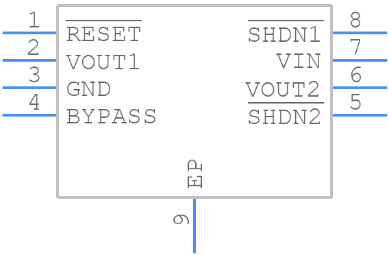 TC1301B-APAVMFTR - Microchip - PCB symbol