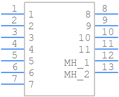 RM352-011-321-5500 - Molex - PCB symbol