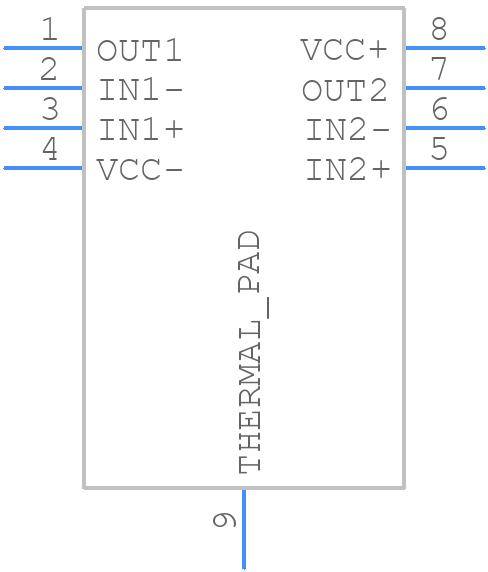 TSB952IQ2T - STMicroelectronics - PCB symbol