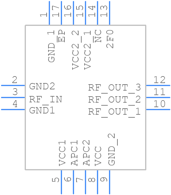 RF2173TR13 - Qorvo - PCB symbol