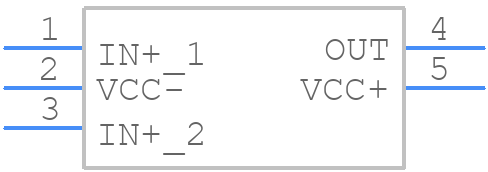 TSZ151IYCT - STMicroelectronics - PCB symbol
