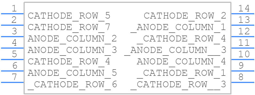 LMD5712AG-XX - LIGITEK - PCB symbol