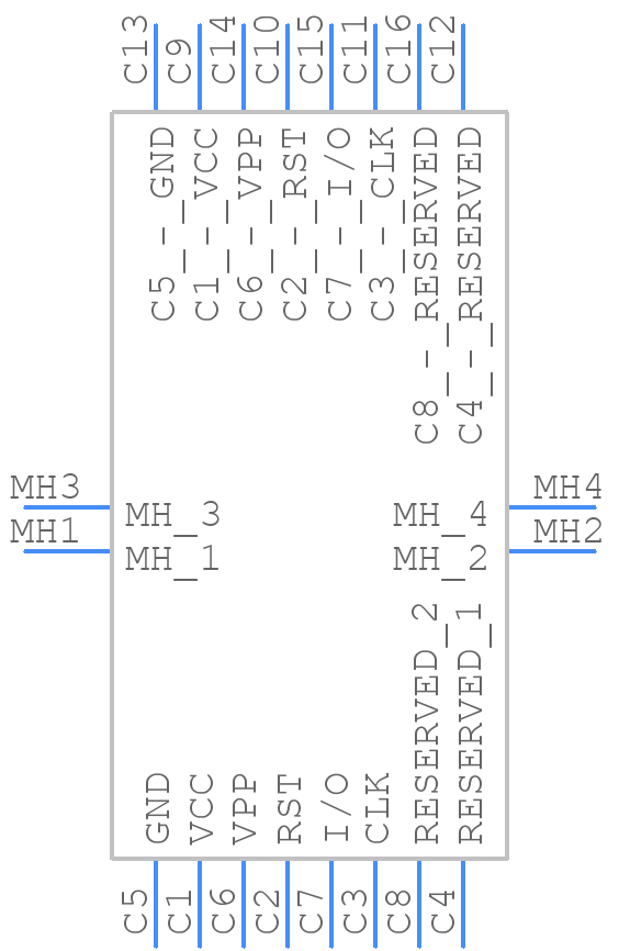 SIM-12-B - Same Sky - PCB symbol