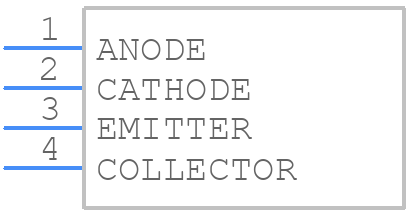 OPB702D - TT Electronics - PCB symbol