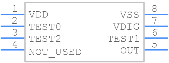MLX90293LDC-ADM-100-RE - Melexis - PCB symbol
