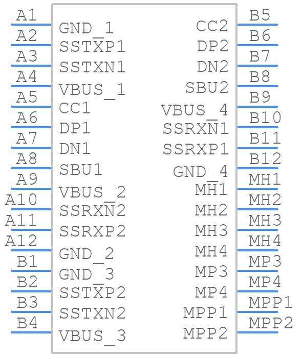 217B-AG01 - ATTEND - PCB symbol
