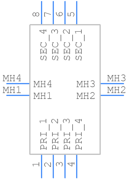 4900-9048RF65 - TE Connectivity - PCB symbol