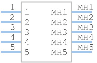 161-3525L-E - Kobiconn - PCB symbol