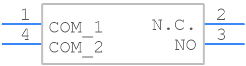 5501M2X - E-Switch - PCB symbol
