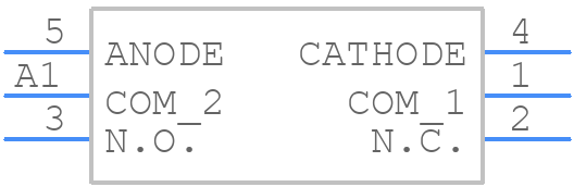 5501M11 - E-Switch - PCB symbol