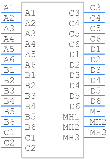 5536511-1 - TE Connectivity - PCB symbol