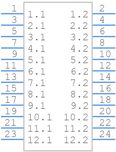 2086-1112/300-000/997-607 - Wago - PCB symbol