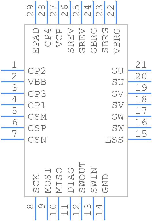 A89103KETSR-3 - Allegro Microsystems - PCB symbol
