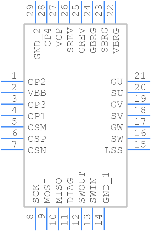 A89103KETSR-5 - Allegro Microsystems - PCB symbol