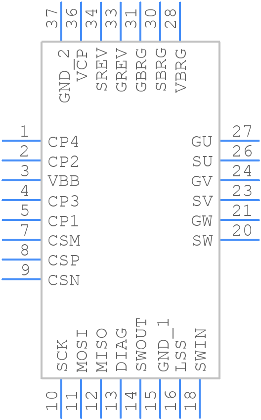 A89103KEVSR-3 - Allegro Microsystems - PCB symbol