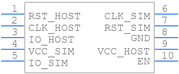 NXT4558GU-Q100X - Nexperia - PCB symbol