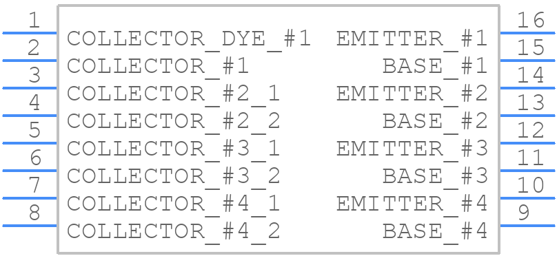 MMPQ6700 - onsemi - PCB symbol