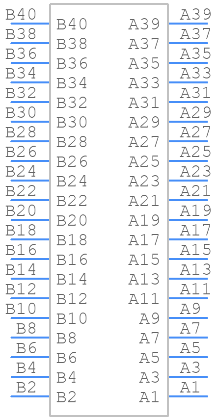 015477640 - Molex - PCB symbol