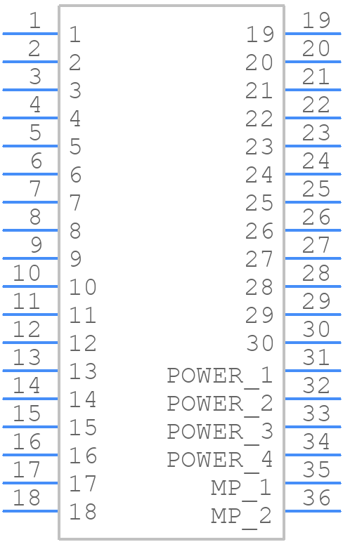 BK10C05-30DP/2-0.3V(895) - Hirose - PCB symbol