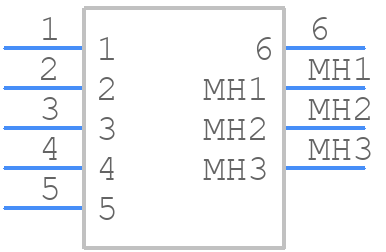 5750071-1 - TE Connectivity - PCB symbol