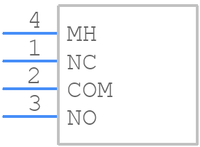 800AWSP8M7RE - E-Switch - PCB symbol