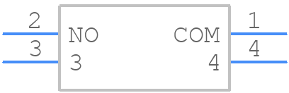 LP16OA1ASGWN - E-Switch - PCB symbol