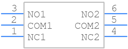 200MDP3T4B7M2QE - E-Switch - PCB symbol