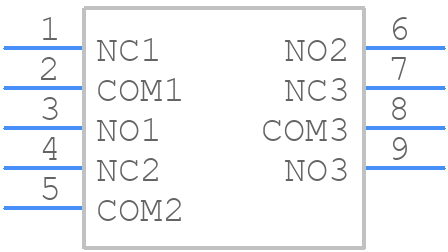 1003P1T5B3M2QE - E-Switch - PCB symbol