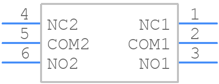 100AWDP4T1B1M2QE - E-Switch - PCB symbol