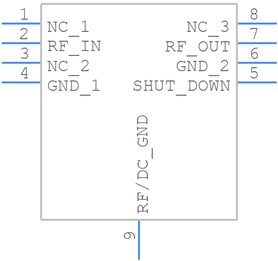 QPA9127 - Qorvo - PCB symbol