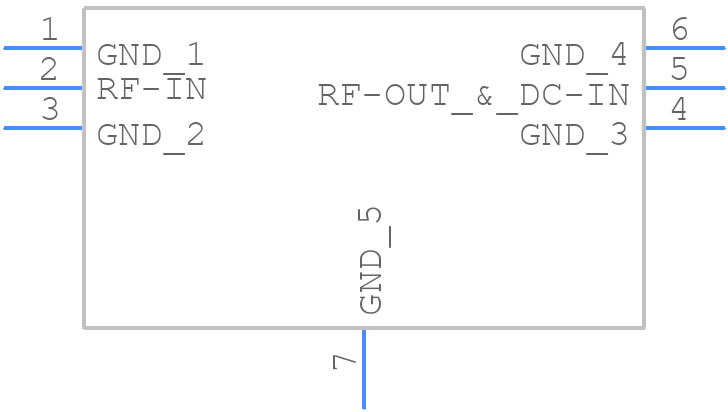 EHA-163L+ - Mini-Circuits - PCB symbol