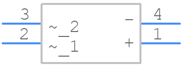 MB4S-TP-B002 - MCC - PCB symbol