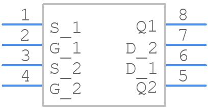 MCQD05N06HE3-TP - MCC - PCB symbol