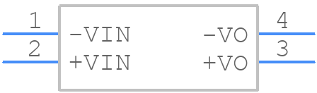 PV40-29B12R3 - Mornsun Power - PCB symbol