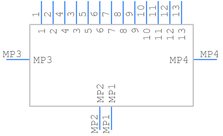 527451397 - Molex - PCB symbol