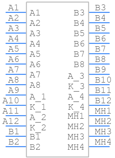 HCJ21-804SK-L12 - Halo Electronics - PCB symbol