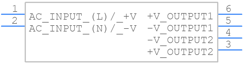 AMEOW10-5S12SJZ - aimtec - PCB symbol